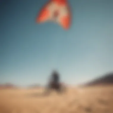 Enthusiasts Enjoying an Exhilarating Ride Enthusiasts enjoying an exhilarating ride with the Rebel kite