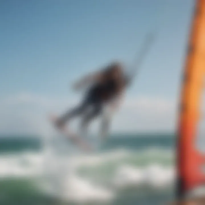 Performance benefits of using the Fone kite pump during kiteboarding sessions.