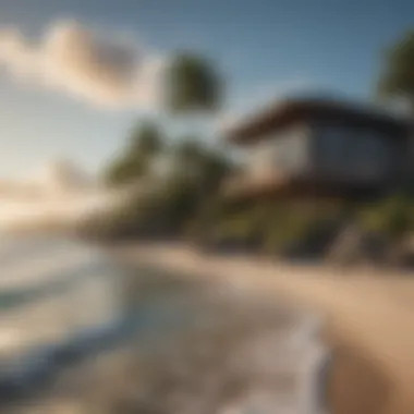 Breathtaking Ocean Vista Stunning ocean view from a luxurious beach house in Fiji