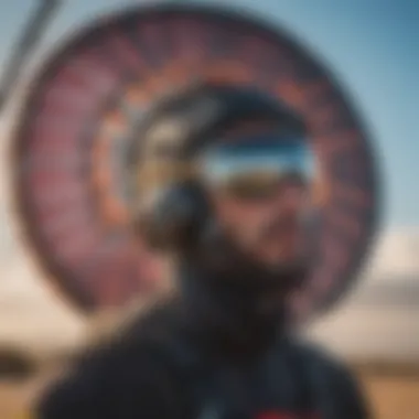 Innovative Mac Kite Gear Close-up view of Mac Kite gear highlighting its innovative design