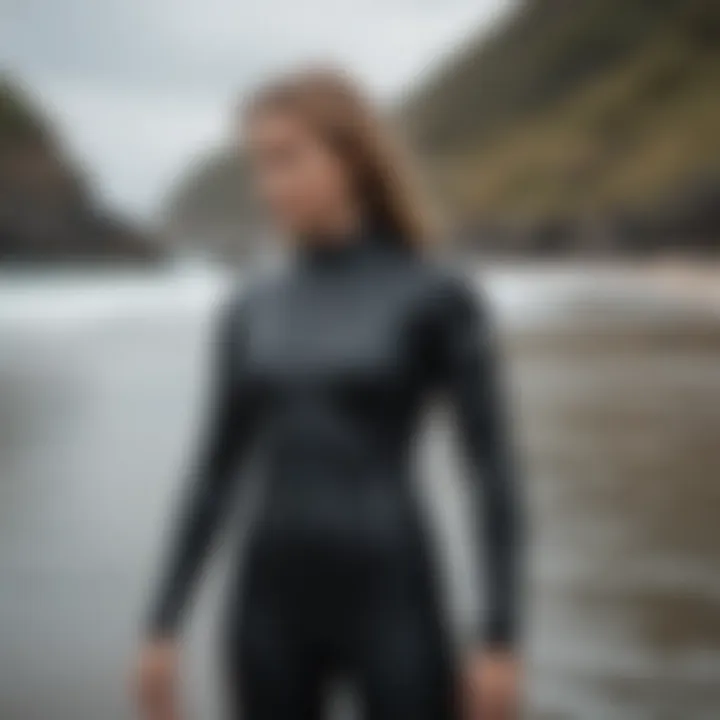 An eco-friendly symbol representing sustainability in wetsuit purchasing