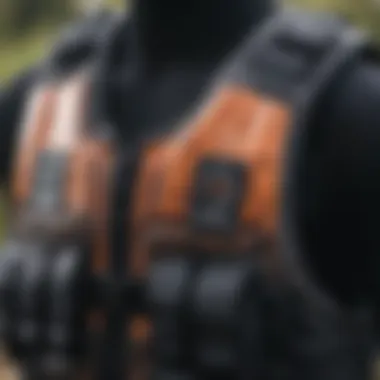 Close-up of the Mystic Impact Vest highlighting its advanced materials