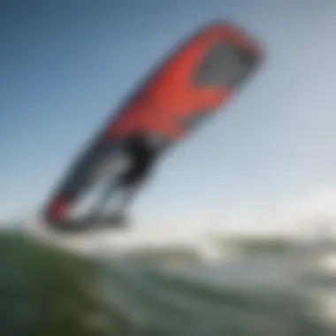 Kiteboarder showcasing versatility of softshell gear